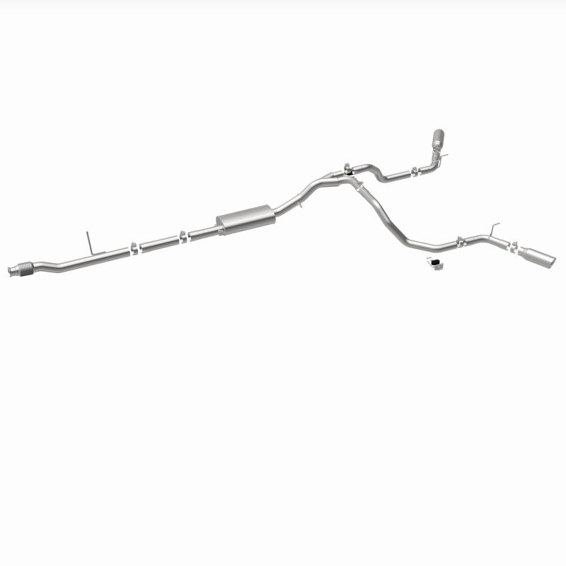 MagnaFlow Street Series Cat-Back Exhaust - Chevrolet Silverado 1500 / GMC Sierra 1500 2019-2026 - Dual Split Exit, Polished Tips, view 29