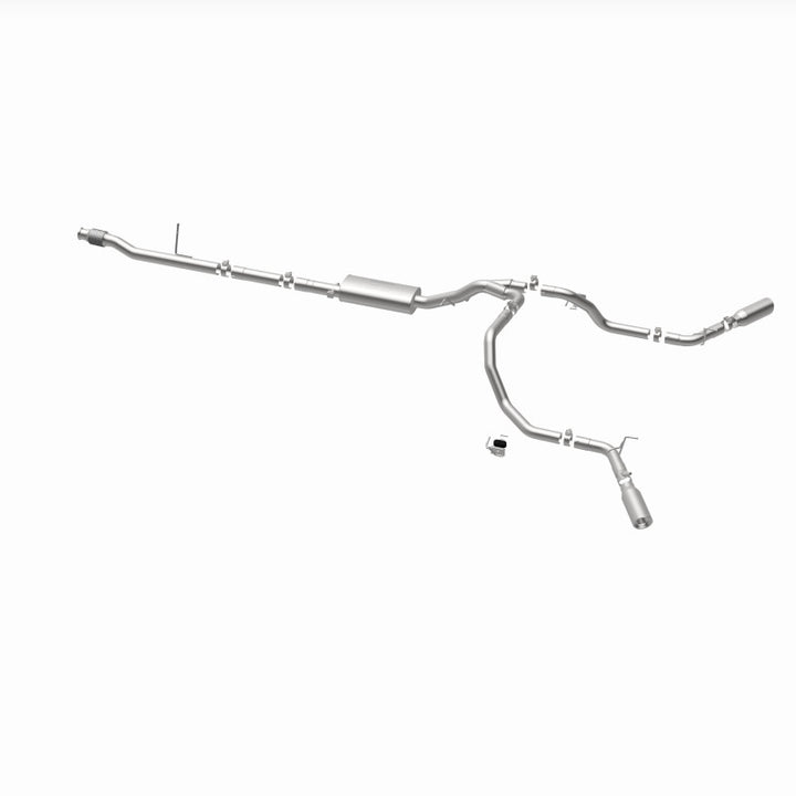 MagnaFlow Street Series Cat-Back Exhaust - Chevrolet Silverado 1500 / GMC Sierra 1500 2019-2026 - Dual Split Exit, Polished Tips, view 32