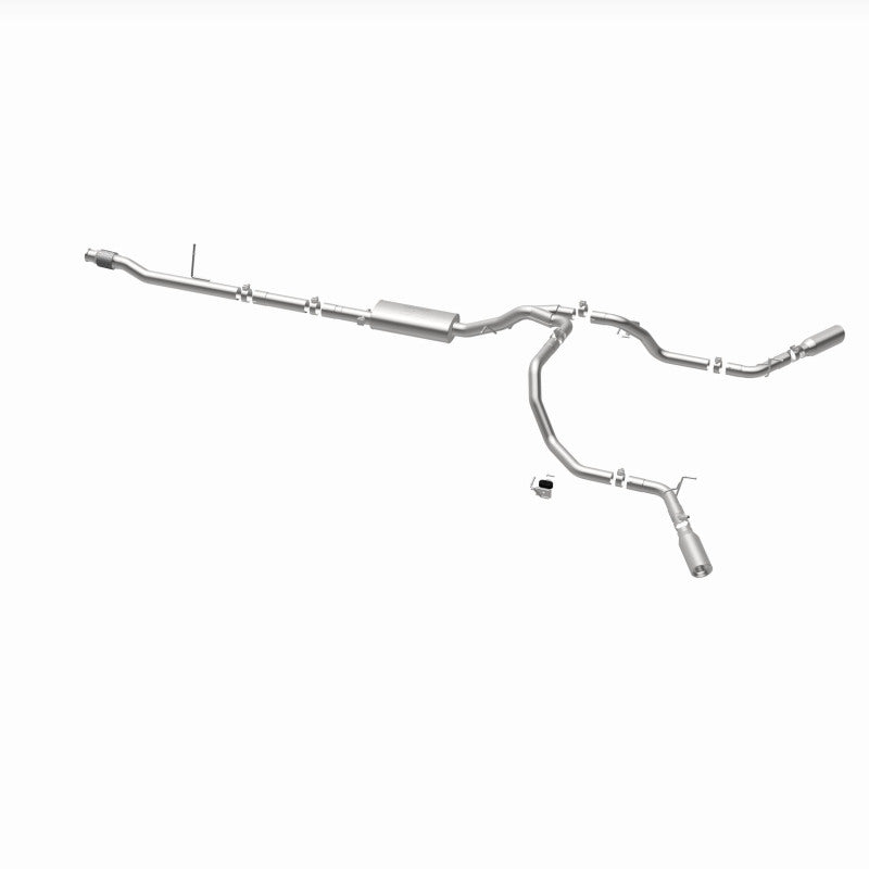 MagnaFlow Street Series Cat-Back Exhaust - Chevrolet Silverado 1500 / GMC Sierra 1500 2019-2026 - Dual Split Exit, Polished Tips, view 32