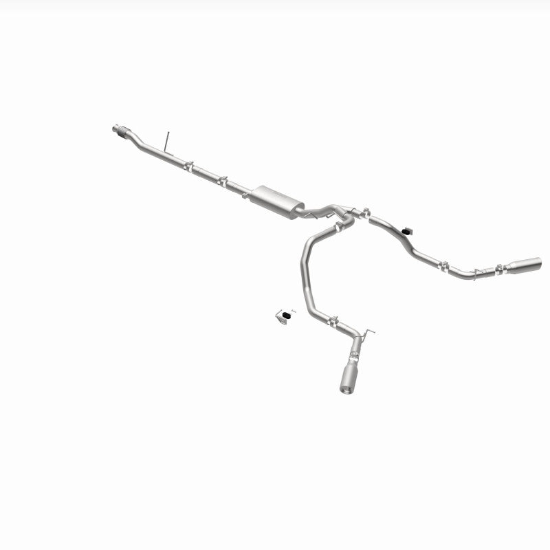 MagnaFlow Street Series Cat-Back Exhaust - Chevrolet Silverado 1500 / GMC Sierra 1500 2019-2026 - Dual Split Exit, Polished Tips, view 42
