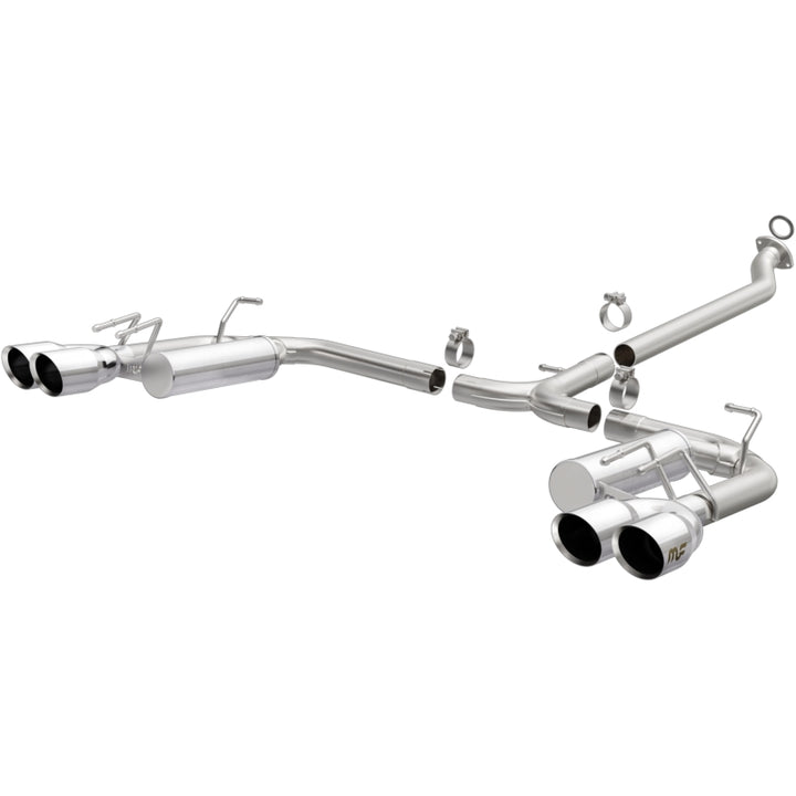 MagnaFlow Street Series Cat-Back Exhaust - Toyota Camry XSE 2018-2024 - FWD - 4in Polished Quad Tips