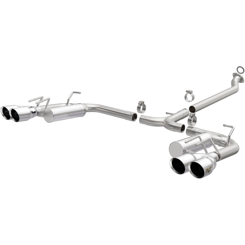 MagnaFlow Street Series Cat-Back Exhaust - Toyota Camry XSE 2018-2024 - FWD - 4in Polished Quad Tips