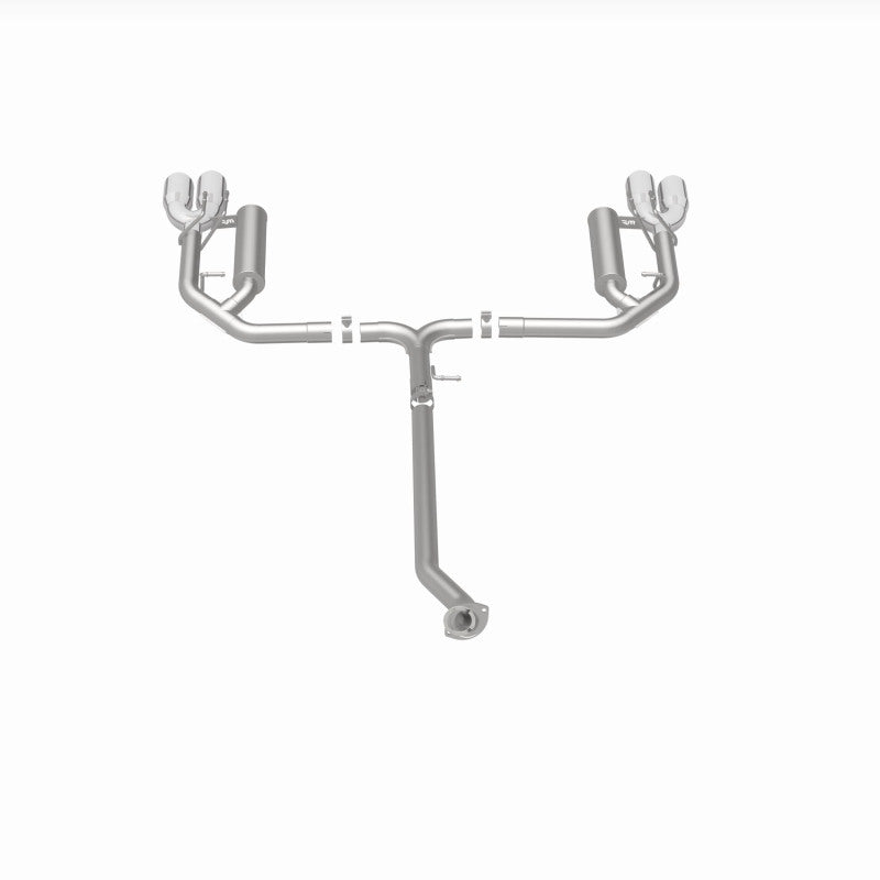 MagnaFlow Street Series Cat-Back Exhaust - Toyota Camry XSE 2018-2024 - FWD - 4in Polished Quad Tips, view 11