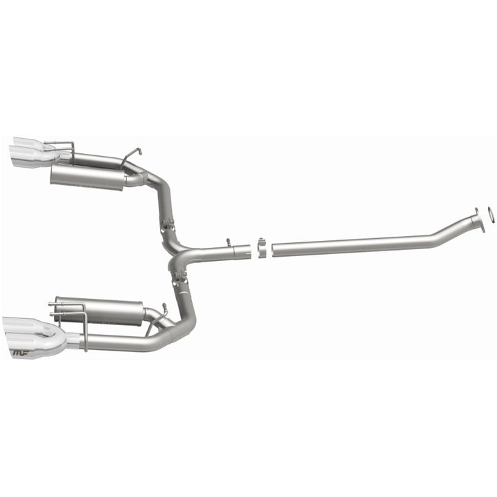 MagnaFlow Street Series Cat-Back Exhaust - Toyota Camry XSE 2018-2024 - FWD - 4in Polished Quad Tips, view 17