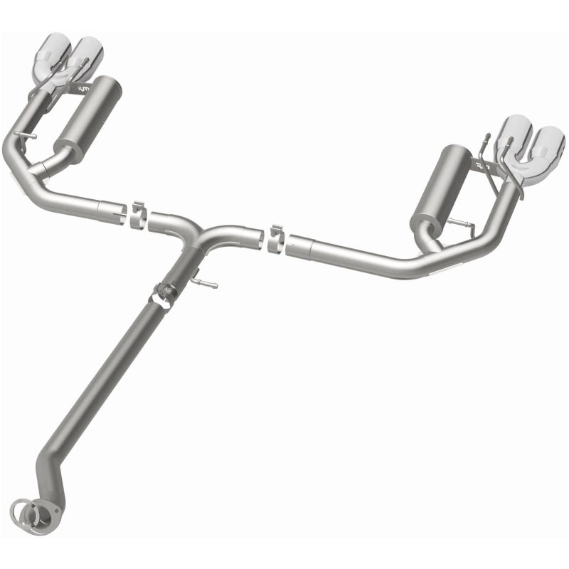 MagnaFlow Street Series Cat-Back Exhaust - Toyota Camry XSE 2018-2024 - FWD - 4in Polished Quad Tips, view 42