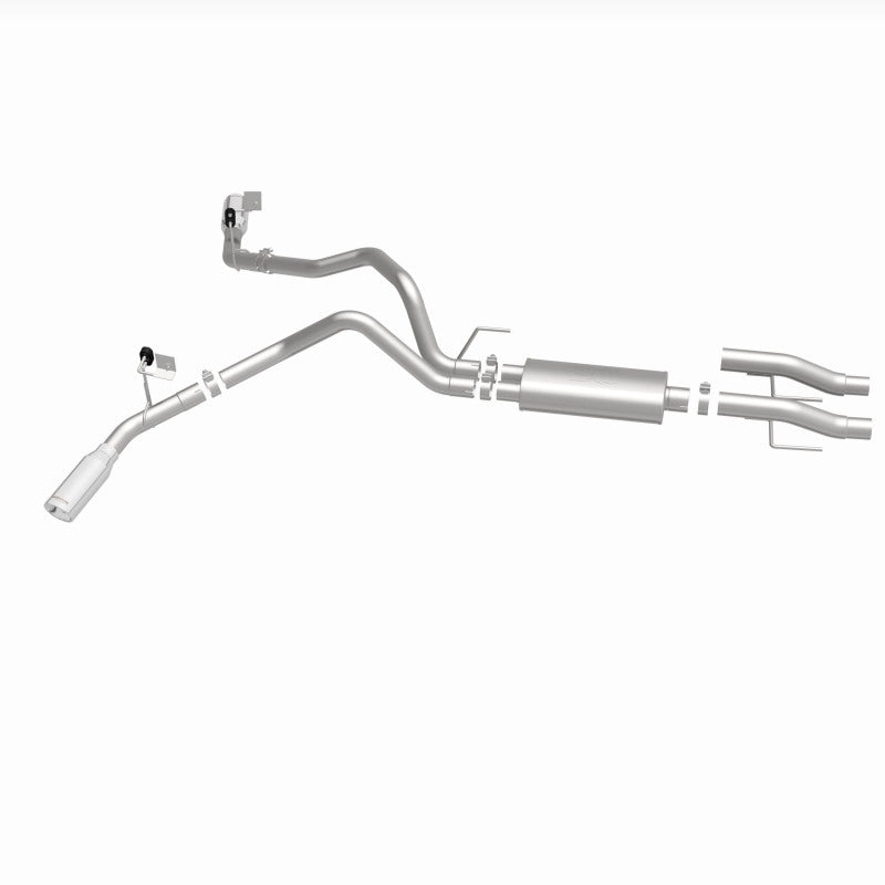 MagnaFlow Street Series Cat-Back Exhaust - Ford F-150 2015-2025 Dual Polished Tips, view 22