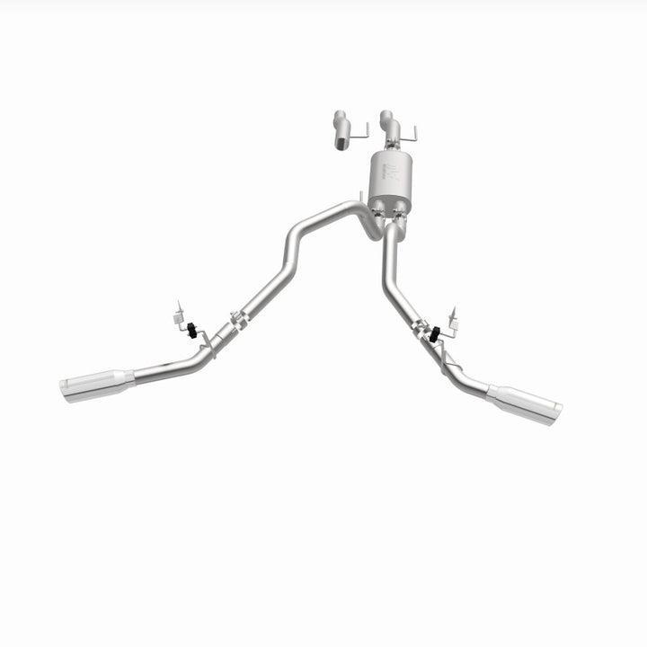 MagnaFlow Street Series Cat-Back Exhaust - Ford F-150 2015-2025 Dual Polished Tips, view 24