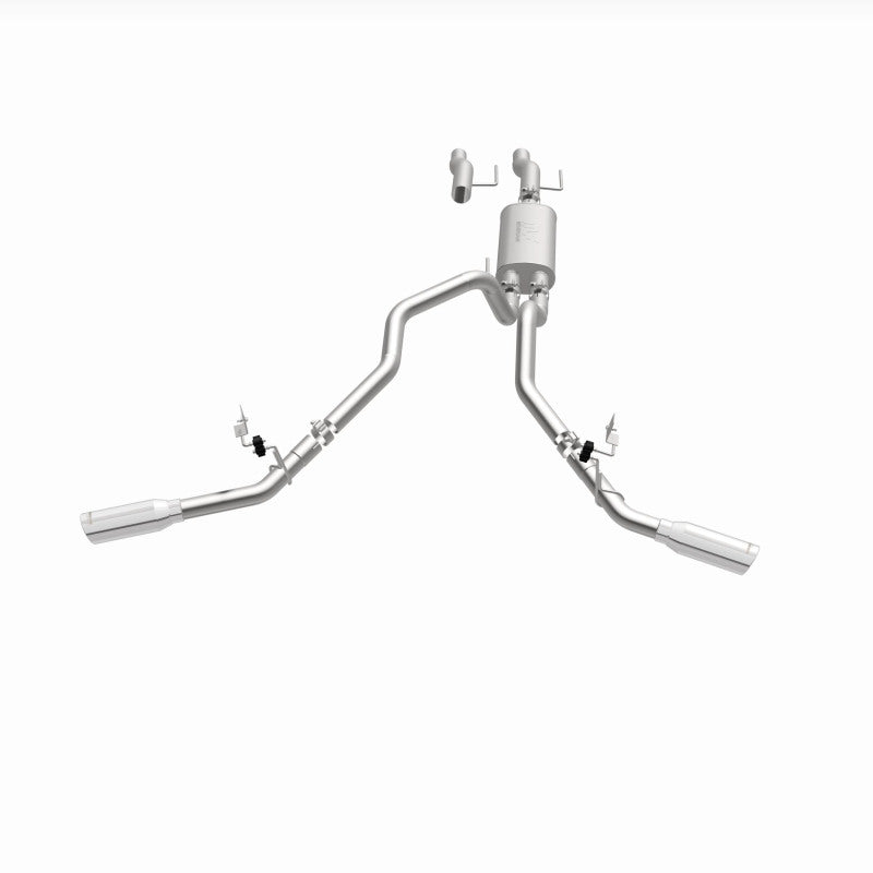 MagnaFlow Street Series Cat-Back Exhaust - Ford F-150 2015-2025 Dual Polished Tips, view 24