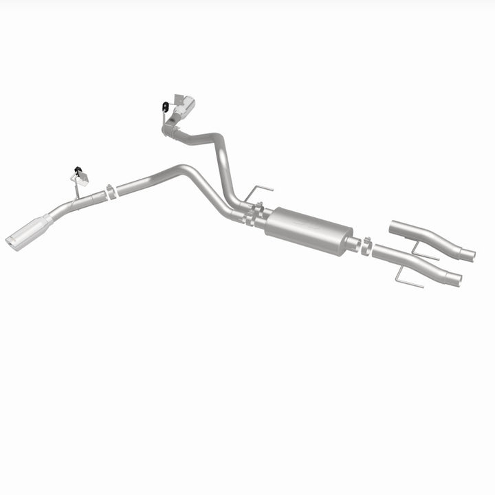 MagnaFlow Street Series Cat-Back Exhaust - Ford F-150 2015-2025 Dual Polished Tips, view 36