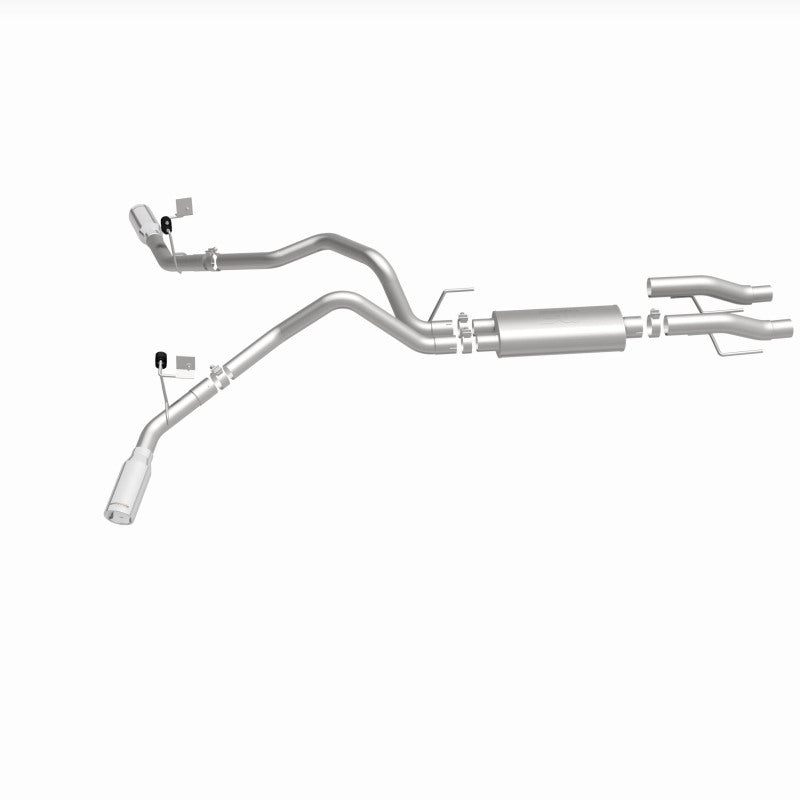 MagnaFlow Street Series Cat-Back Exhaust - Ford F-150 2015-2025 Dual Polished Tips, view 39