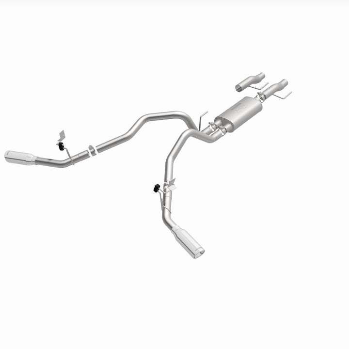 MagnaFlow Street Series Cat-Back Exhaust - Ford F-150 2015-2025 Dual Polished Tips, view 8