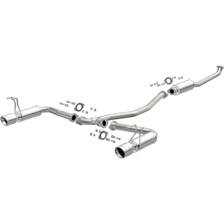MagnaFlow Street Series Cat-Back Exhaust with Polished Tips - Honda Civic 2016-2020