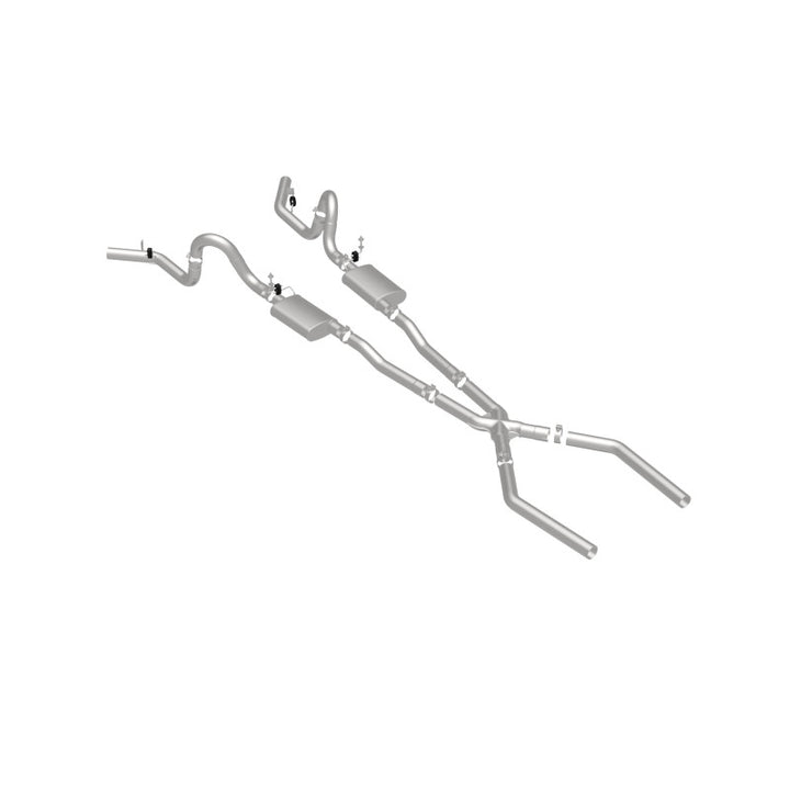 MagnaFlow Street Series Performance Exhaust System - Chevrolet Chevelle / El Camino 1968-1973 3 Inch, view 25
