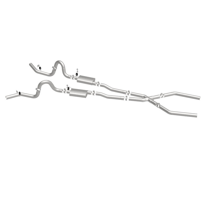 MagnaFlow Street Series Performance Exhaust System - Chevrolet Chevelle / El Camino 1968-1973 3 Inch, view 30