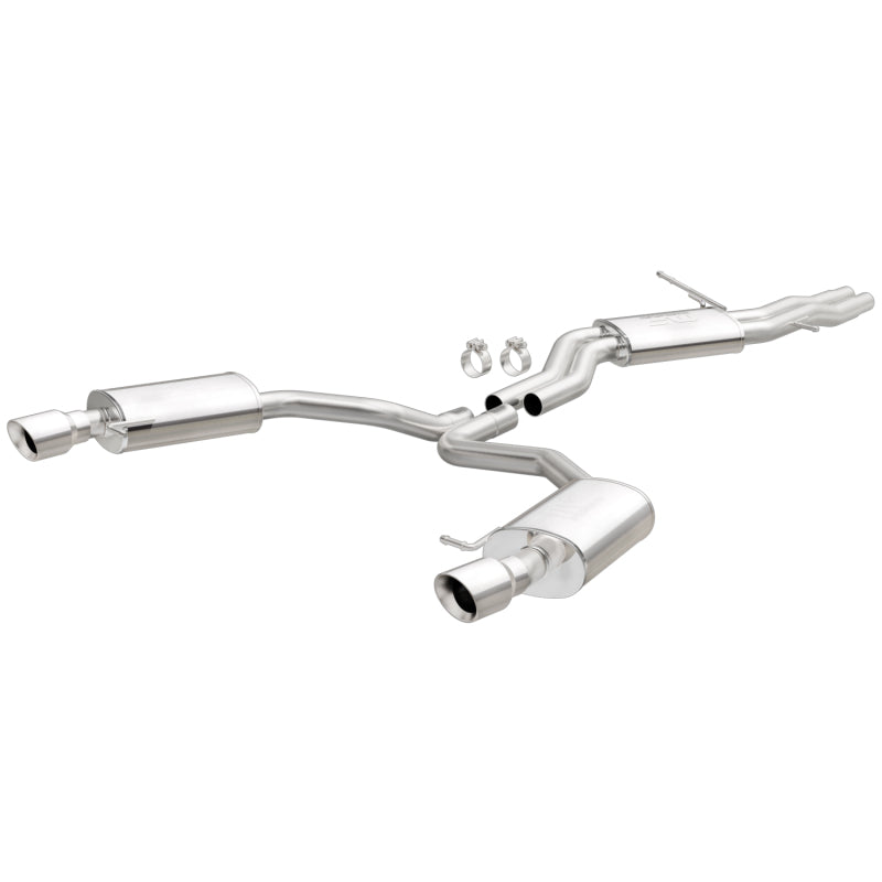 MagnaFlow System Cat-Back - Audi A6 2012-2015 / A7 3.0L V6 SS 2.5in Dual Split Rear Ext 4in Tips