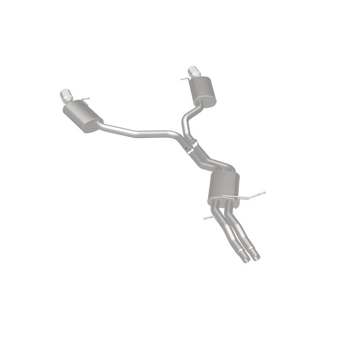 MagnaFlow System Cat-Back - Audi A6 2012-2015 / A7 3.0L V6 SS 2.5in Dual Split Rear Ext 4in Tips, view 16