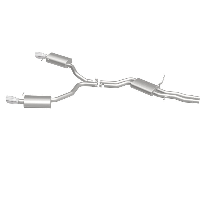 MagnaFlow System Cat-Back - Audi A6 2012-2015 / A7 3.0L V6 SS 2.5in Dual Split Rear Ext 4in Tips, view 19