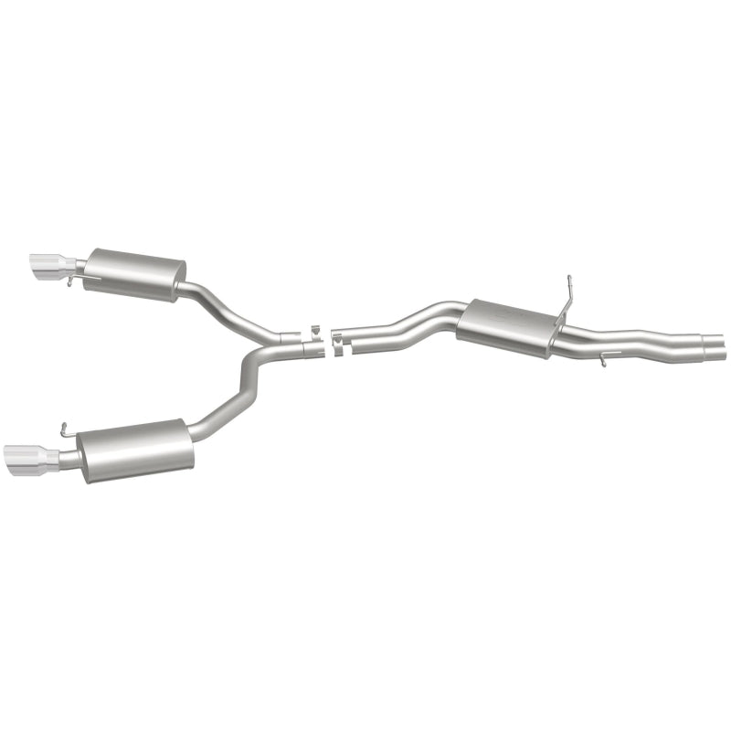 MagnaFlow System Cat-Back - Audi A6 2012-2015 / A7 3.0L V6 SS 2.5in Dual Split Rear Ext 4in Tips, view 6