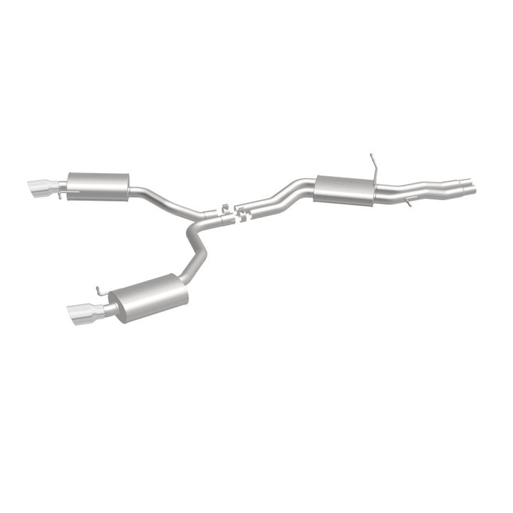 MagnaFlow System Cat-Back - Audi A6 2012-2015 / A7 3.0L V6 SS 2.5in Dual Split Rear Ext 4in Tips, view 8