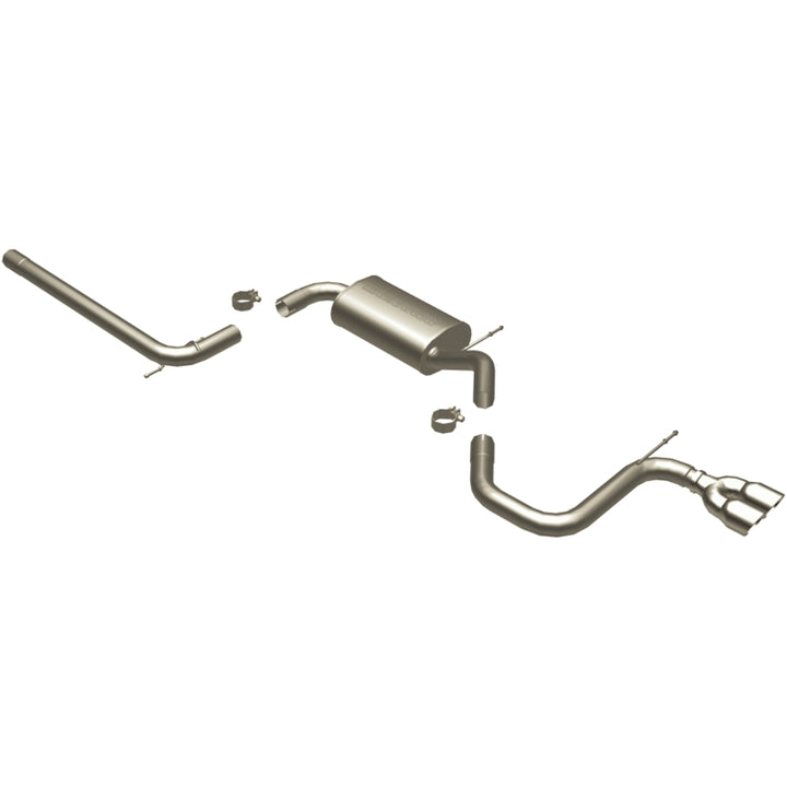 MagnaFlow Touring Series Cat-Back Exhaust - Volkswagen Golf / Rabbit 2006-2014