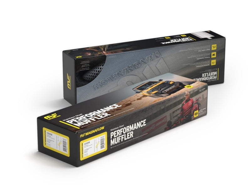 MagnaFlow Universal Muffler 11219 - 4x9x14in Oval Straight-Through - 3in/3in Center/Center, view 7
