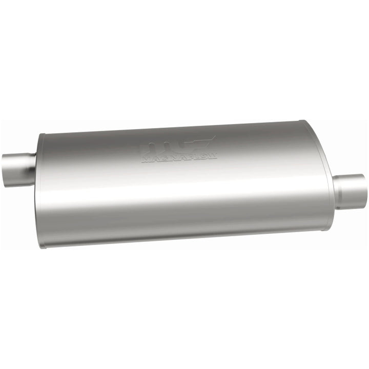 MagnaFlow Universal Muffler 11236 - 4x9x14in Oval Straight-Through - 2.5in Offset/Offset, view 11