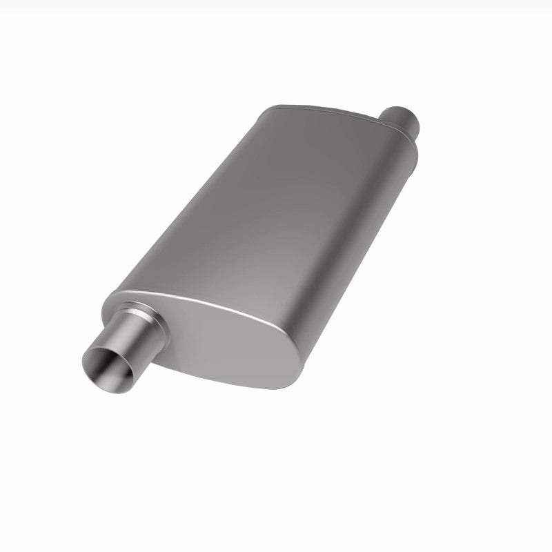 MagnaFlow Universal Muffler 13266 - 4x9x18in Oval Straight-Through - 2.5in/2.5in - Chevy/GMC C/K 1988-1993, view 10