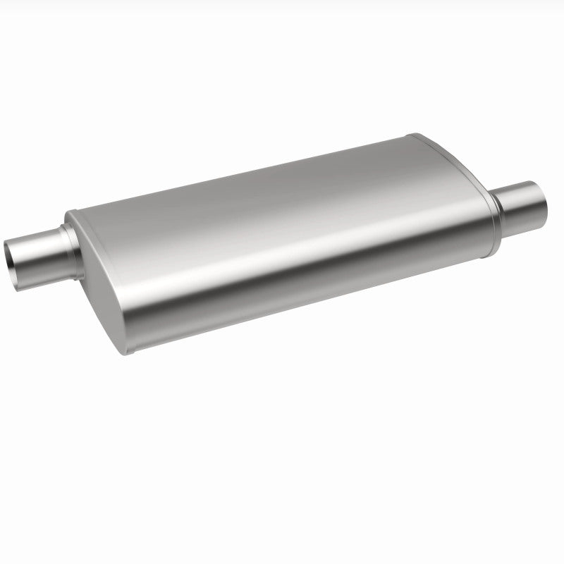 MagnaFlow Universal Muffler 13266 - 4x9x18in Oval Straight-Through - 2.5in/2.5in - Chevy/GMC C/K 1988-1993, view 11