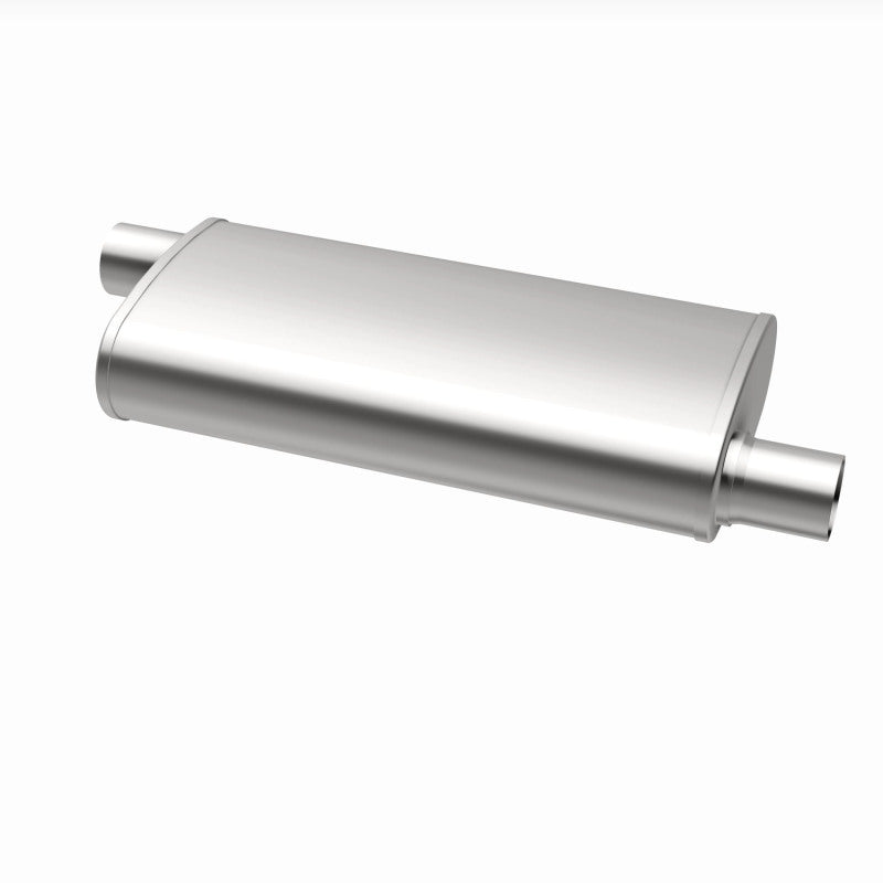 MagnaFlow Universal Muffler 13266 - 4x9x18in Oval Straight-Through - 2.5in/2.5in - Chevy/GMC C/K 1988-1993, view 12