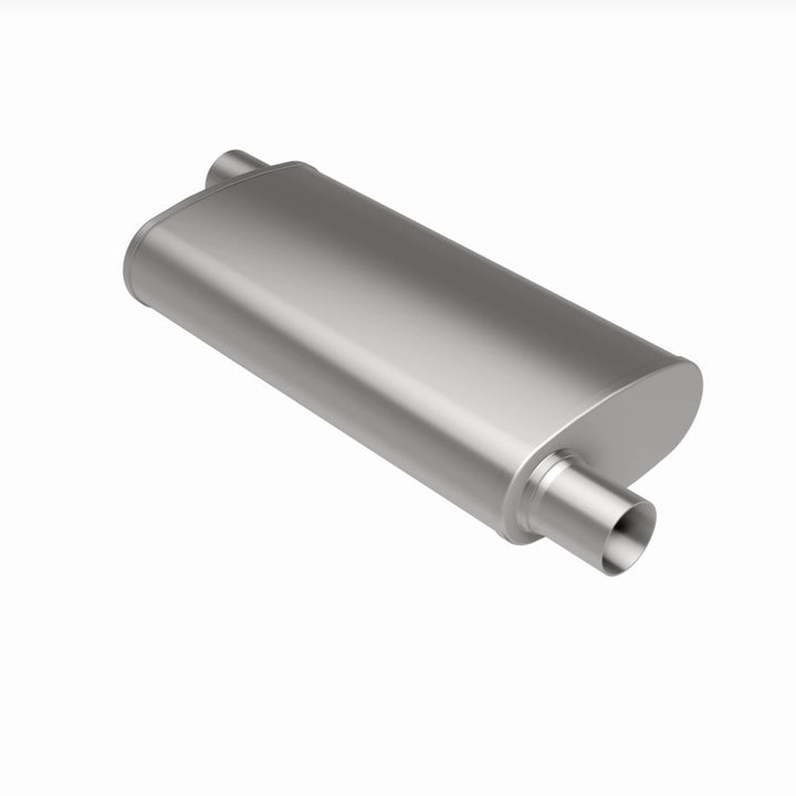 MagnaFlow Universal Muffler 13266 - 4x9x18in Oval Straight-Through - 2.5in/2.5in - Chevy/GMC C/K 1988-1993, view 17