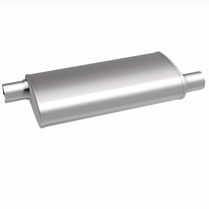 MagnaFlow Universal Muffler 13266 - 4x9x18in Oval Straight-Through - 2.5in/2.5in - Chevy/GMC C/K 1988-1993, view 25