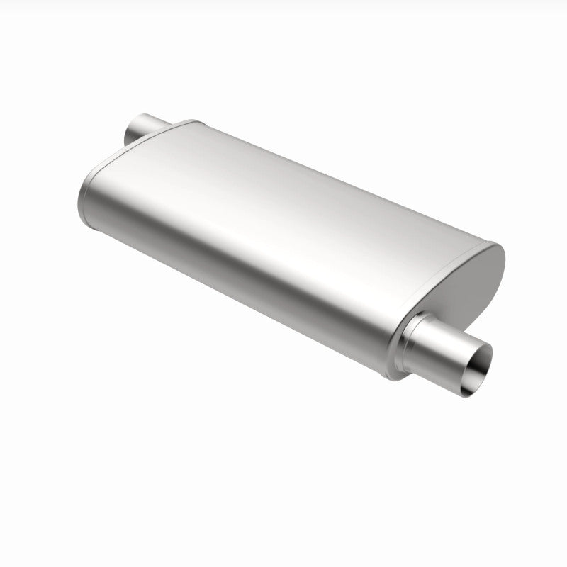 MagnaFlow Universal Muffler 13266 - 4x9x18in Oval Straight-Through - 2.5in/2.5in - Chevy/GMC C/K 1988-1993, view 28