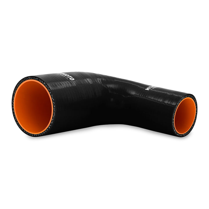 Mishimoto 2.0in to 3.0in 90 Degree Silicone Reducer Coupler - Black, view 2