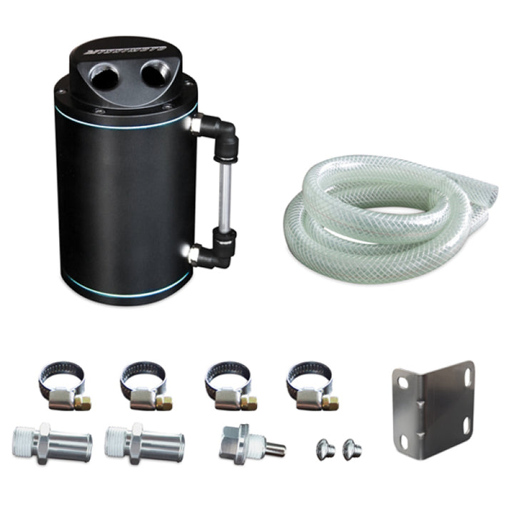 Mishimoto Aluminum Oil Catch Can - Black