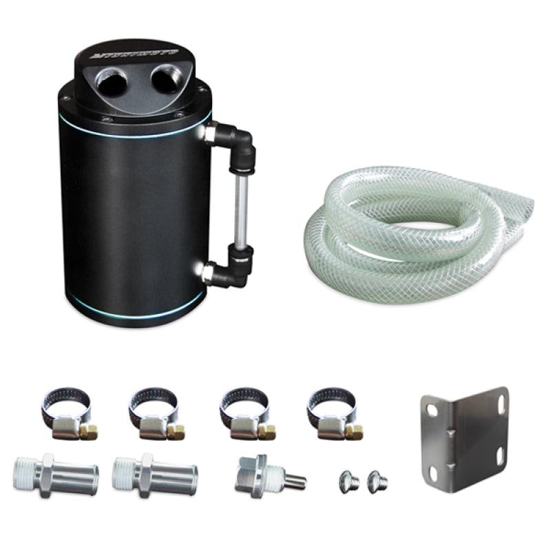 Mishimoto Aluminum Oil Catch Can - Black