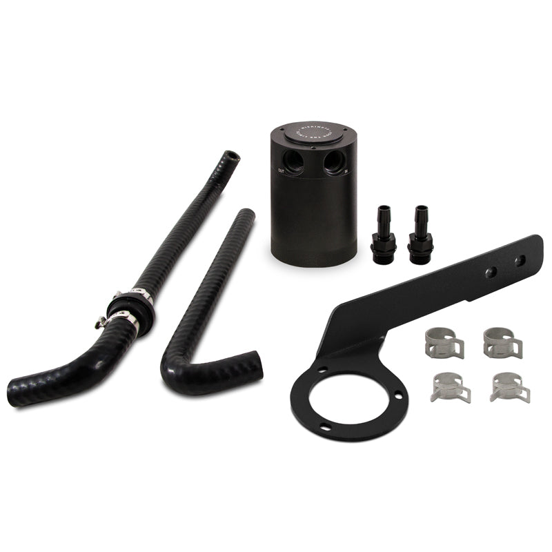 Mishimoto Baffled Oil Catch Can Kit PCV Side Black - Honda Accord 2.0T K20C4 2018-2022