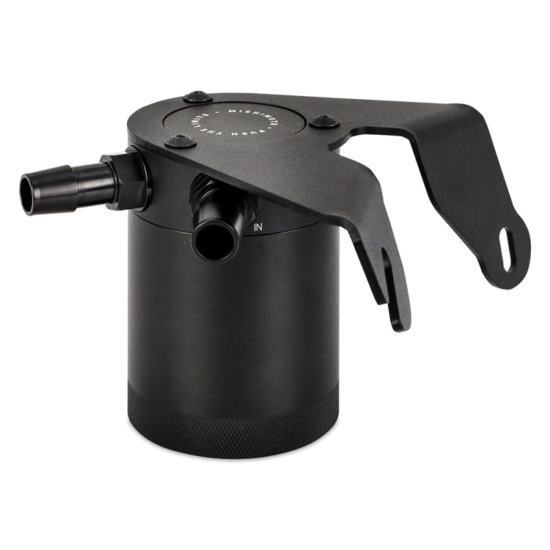 Mishimoto Baffled Oil Catch Can Kit PCV Side Black - Ford Bronco 2.3L EcoBoost 2021-2024, view 6