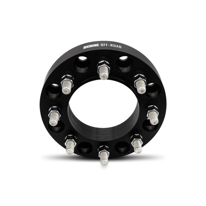 Mishimoto Borne Off-Road Black 1.5 in Wheel Adapters 8x180 to 8x165.1 - Chevrolet Silverado 2500 HD / GMC Sierra 2500 HD 2011-2026 - Pair, view 5