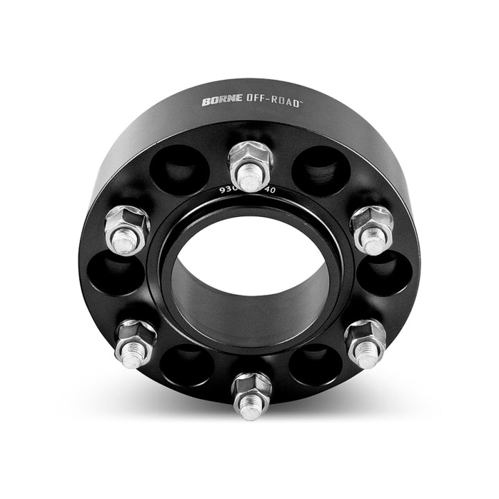 Mishimoto Borne Off-Road Black 35mm Wheel Spacers 6x139.7 - Ford Bronco / Ranger 2019-2025 - Pair