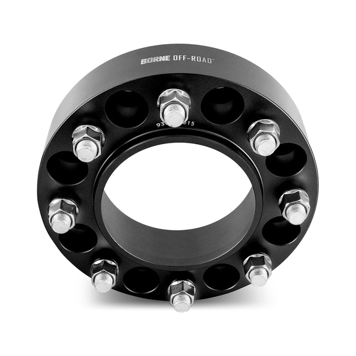 Mishimoto Borne Off-Road Black 50mm Wheel Spacers 8x170 - Ford Super Duty 2003-2024 - Pair, view 4