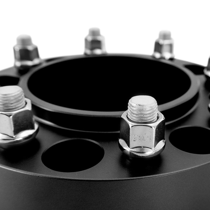 Mishimoto Borne Off-Road Black 50mm Wheel Spacers 8x180 - Chevrolet Silverado HD / GMC Sierra HD 2011-2026 - Pair, view 3