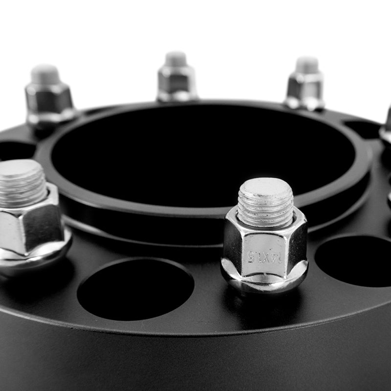 Mishimoto Borne Off-Road Black 50mm Wheel Spacers 8x180 - Chevrolet Silverado HD / GMC Sierra HD 2011-2026 - Pair, view 3
