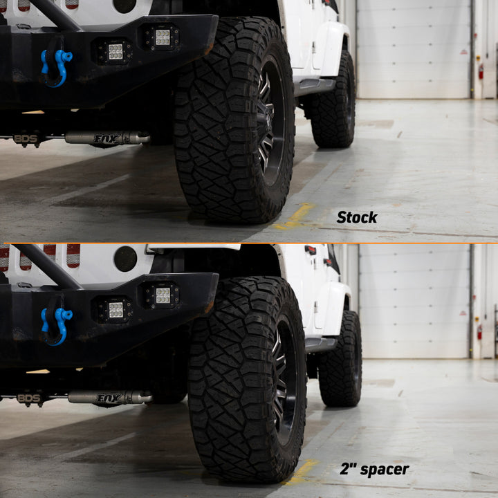 Mishimoto Borne Off-Road Wheel Spacers - 38.1mm - 5x127 - 71.6mm CB - 1/2-20 - Jeep Wrangler / Grand Cherokee / Cherokee - Black - Pair, view 6