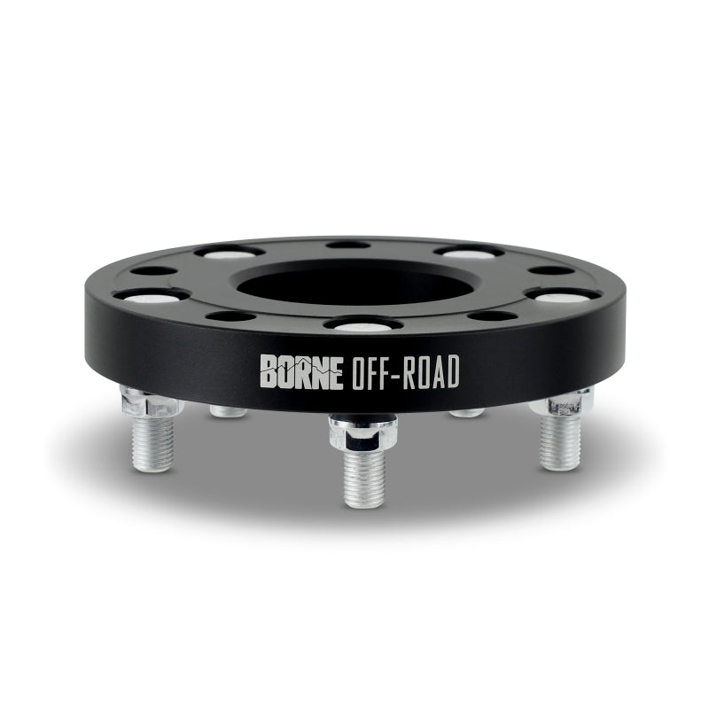 Mishimoto Borne Off-Road Wheel Spacers - 38.1mm - 5x114.3 - 71.6mm CB - 1/2-20 - Jeep Cherokee 1984-2001 - Black - Pair, view 3