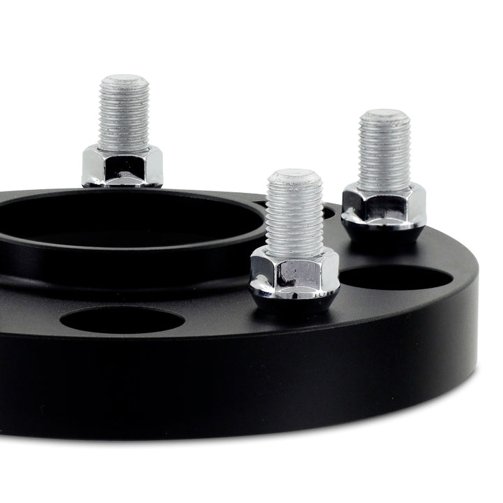 Mishimoto Borne Off-Road Wheel Spacers - 38.1mm - 5x139.7 - 77.8mm CB - 9/16-18 - Dodge Ram 1500 - Black - Pair, view 4