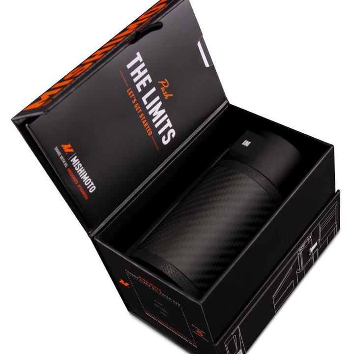 Mishimoto Carbon Fiber Baffled Oil Catch Can - Universal, view 5