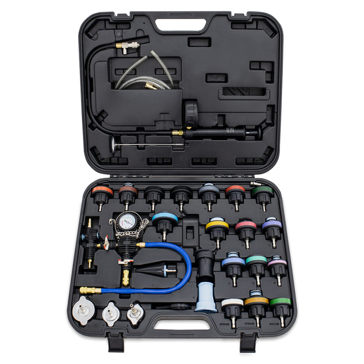 Mishimoto Cooling System Pressure Tester and Vacuum Purge Kit - 28-Piece