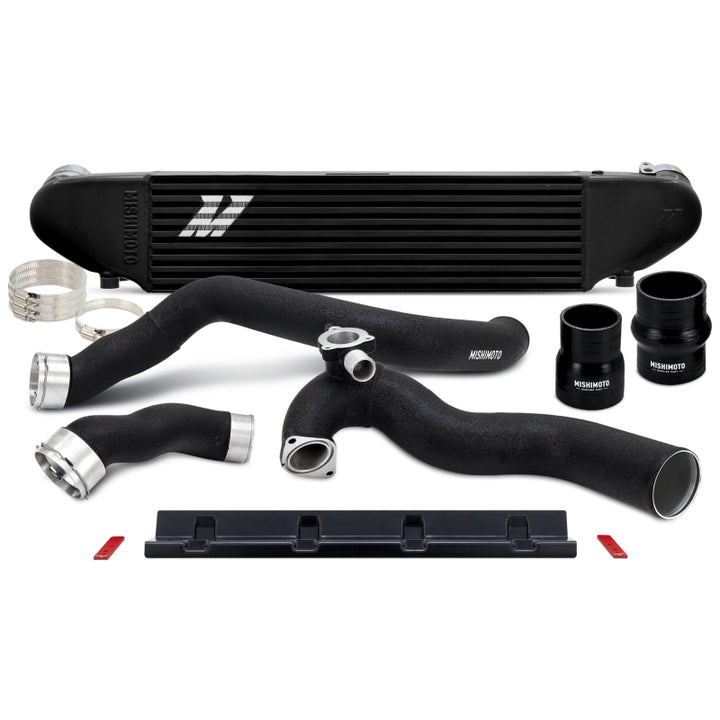Mishimoto Intercooler Kit - Ford Mustang 2024-2025 2.3L EcoBoost - Black Cooler / Black Pipes