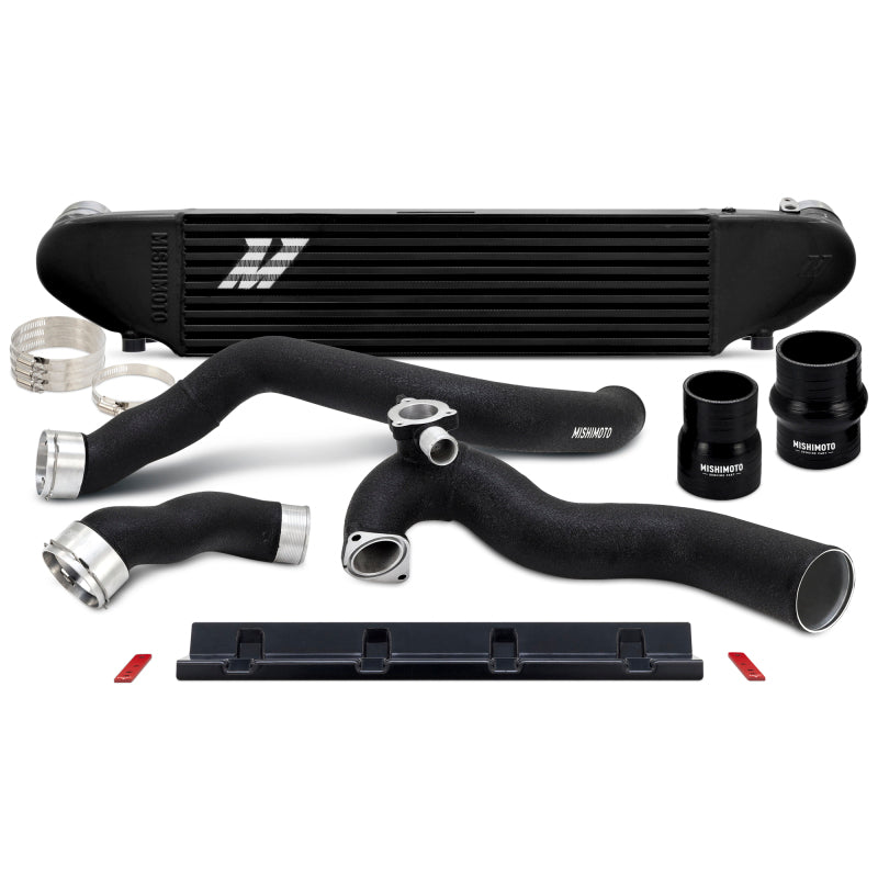 Mishimoto Intercooler Kit - Ford Mustang 2024-2025 2.3L EcoBoost - Black Cooler / Black Pipes