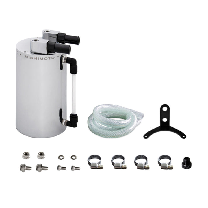 Mishimoto Large Aluminum Oil Catch Can - Polished